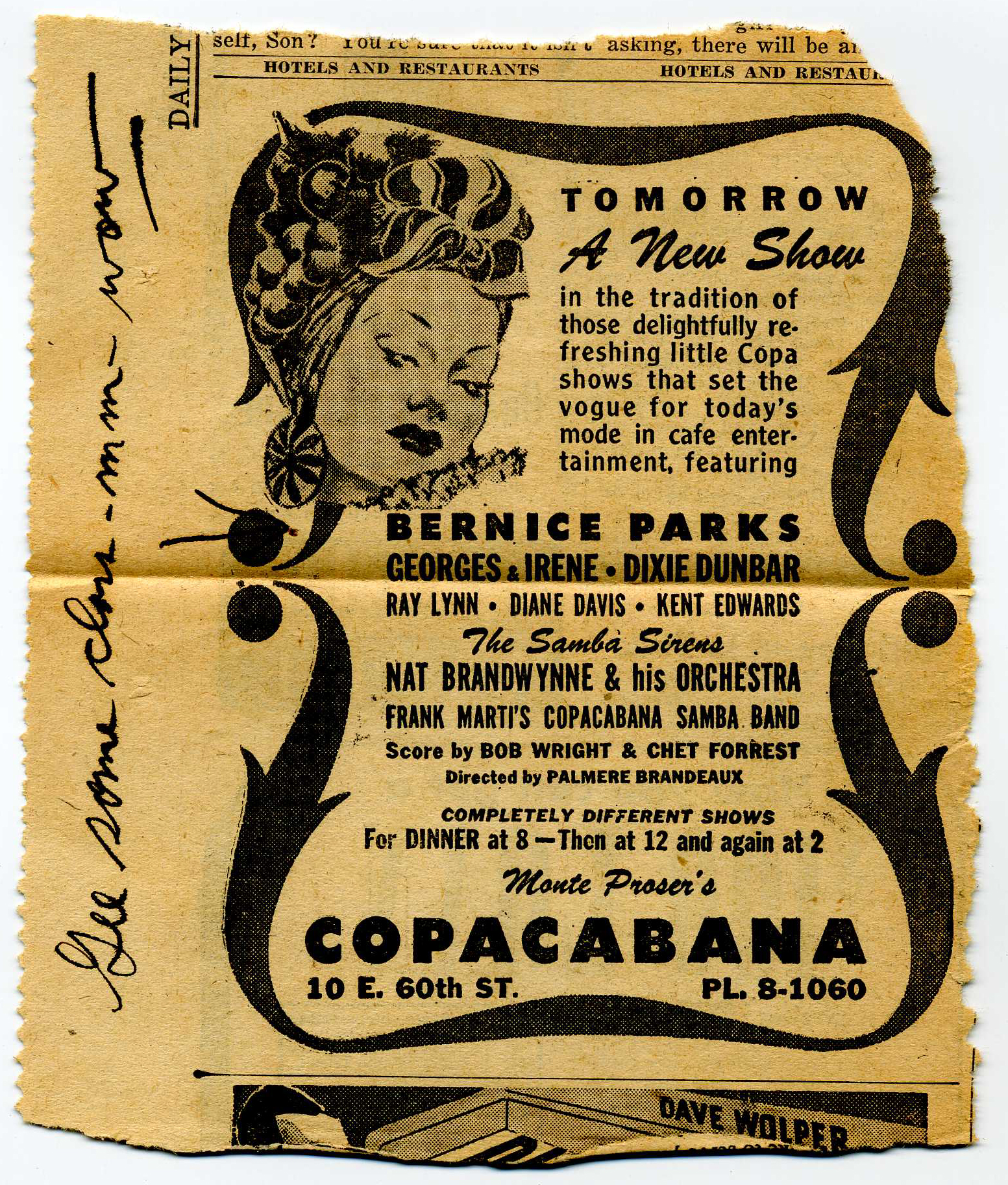 Copacabana Ad